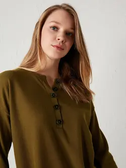 تونیک زنانه  خاکی  ال سی وایکیکی