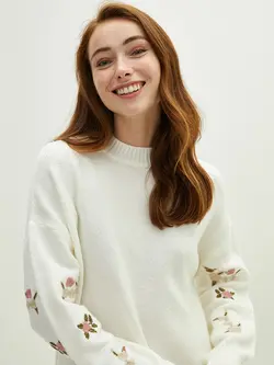 تونیک زنانه  سفید تیره  ال سی وایکیکی