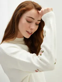 تونیک زنانه  سفید تیره  ال سی وایکیکی