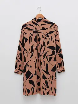 تونیک زنانه  بژ چاپ شده است  ال سی وایکیکی