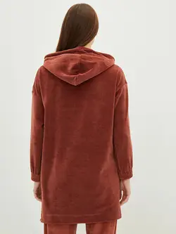 تونیک زنانه  زرشکی  ال سی وایکیکی