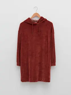 تونیک زنانه  زرشکی  ال سی وایکیکی