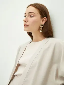 تونیک زنانه  خاکستری روشن  ال سی وایکیکی