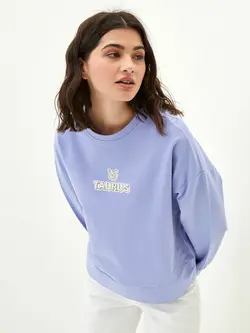 سویشرت زنانه  بنفش روشن  ال سی وایکیکی