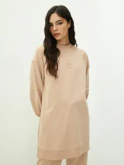 سویشرت زنانه  بژ  ال سی وایکیکی