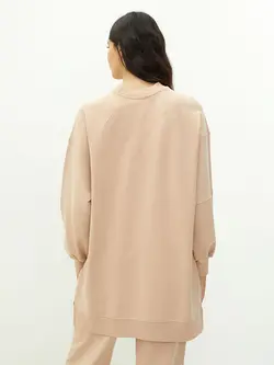 سویشرت زنانه  بژ  ال سی وایکیکی