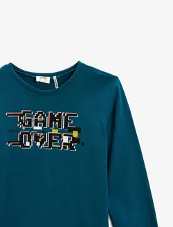 سویشرت پسرانه آبی نفتی کوتون