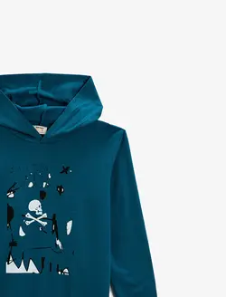 هودی پسرانه آبی نفتی کوتون