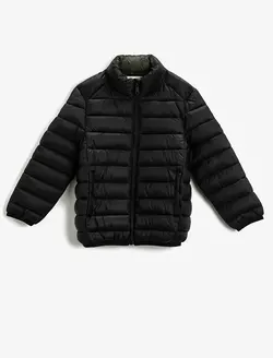 کاپشن پسرانه مشکی کوتون