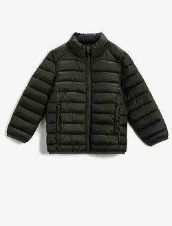 کاپشن پسرانه خاکی کوتون