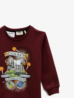 سویشرت پسرانه زرشکی کوتون