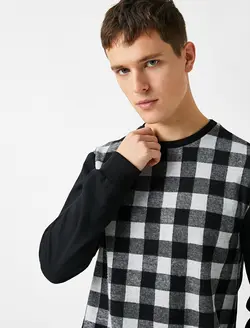 پلیور مردانه مشکی کوتون