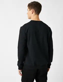 پلیور مردانه مشکی کوتون