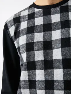 پلیور مردانه مشکی کوتون