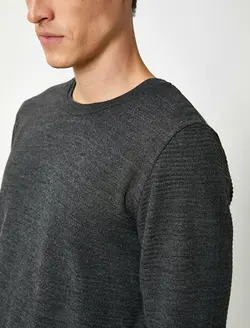 پلیور مردانه آنتراسیت کوتون