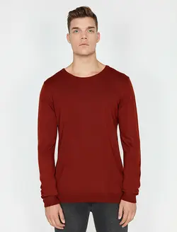 پلیور مردانه آجری-قرمز کوتون