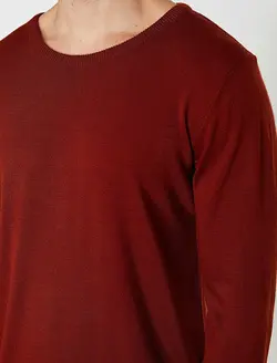 پلیور مردانه آجری-قرمز کوتون