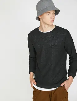 پلیور مردانه آنتراسیت کوتون