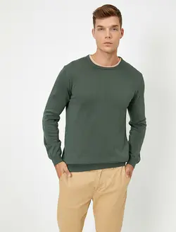 پلیور مردانه سبز کوتون