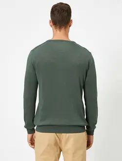 پلیور مردانه سبز کوتون