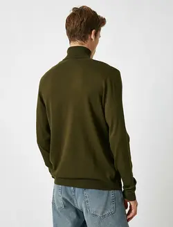 پلیور مردانه خاکی کوتون