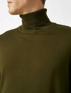 پلیور مردانه خاکی کوتون