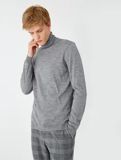 پلیور مردانه خاکستری کوتون
