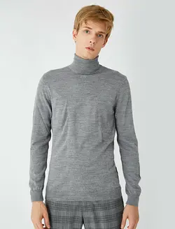 پلیور مردانه خاکستری کوتون