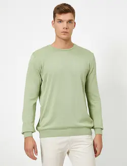 پلیور مردانه سبز نعنایی کوتون