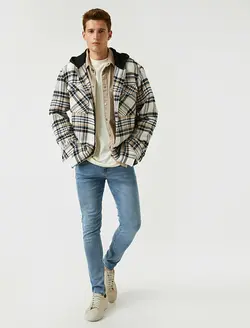 شلوار جین مردانه آبی کوتون