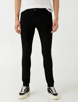 شلوار جین مردانه مشکی کوتون