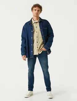 شلوار جین مردانه نیلی کوتون