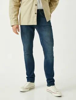 شلوار جین مردانه نیلی کوتون