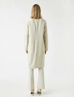 بارانی زنانه بژ کوتون