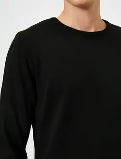 پلیور مردانه مشکی کوتون