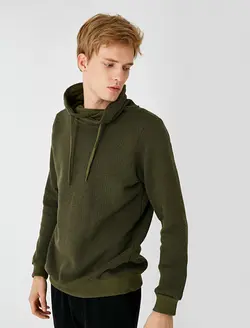 پلیور مردانه خاکی کوتون