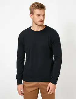 پلیور مردانه سرمه ای کوتون