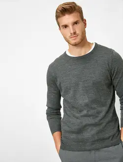 پلیور مردانه آنتراسیت کوتون