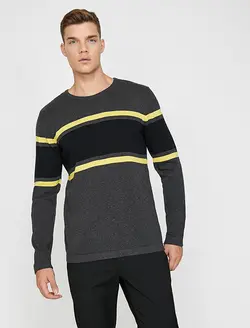 پلیور مردانه آنتراسیت کوتون