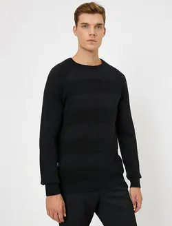 پلیور مردانه مشکی کوتون