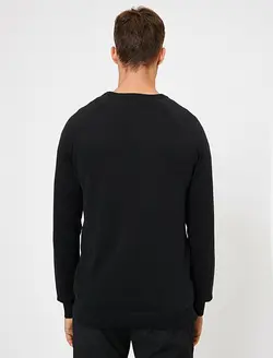 پلیور مردانه مشکی کوتون