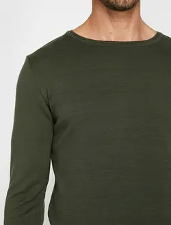 پلیور مردانه خاکی کوتون