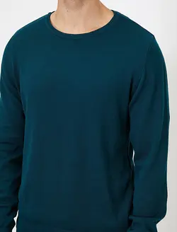 پلیور مردانه آبی نفتی کوتون