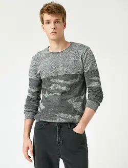 پلیور مردانه آنتراسیت کوتون