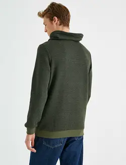 پلیور مردانه خاکی کوتون