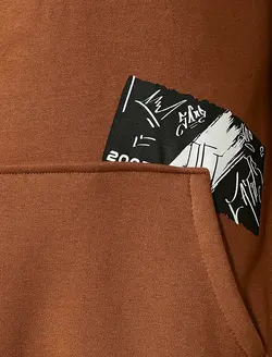 هودی مردانه قهوه ای کوتون