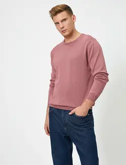 پلیور مردانه صورتی کوتون