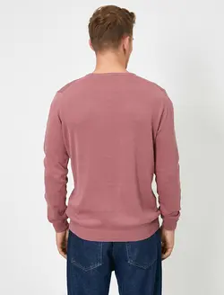 پلیور مردانه صورتی کوتون