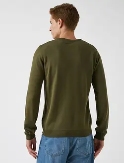 پلیور مردانه خاکی کوتون