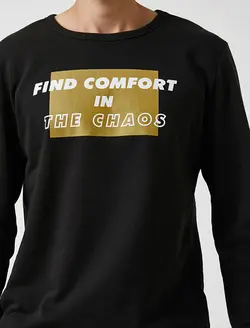 پلیور مردانه مشکی کوتون